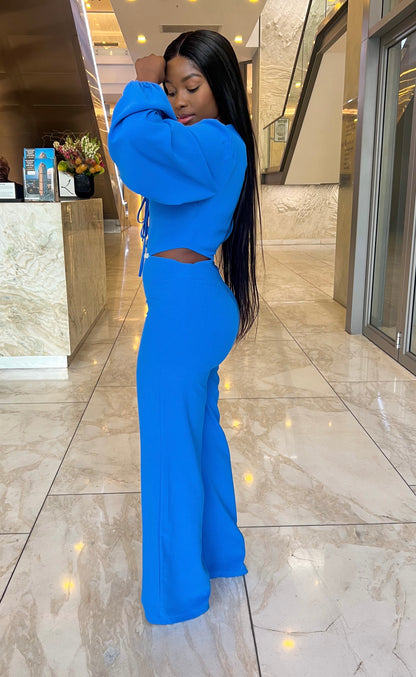 WAIST CUT-OUT JUMPSUIT