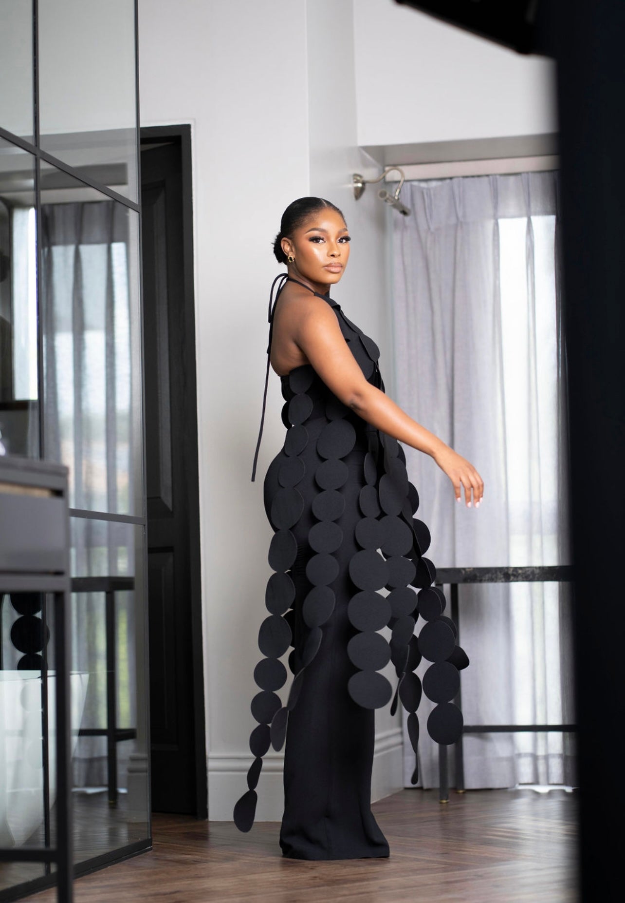 Black two piece set