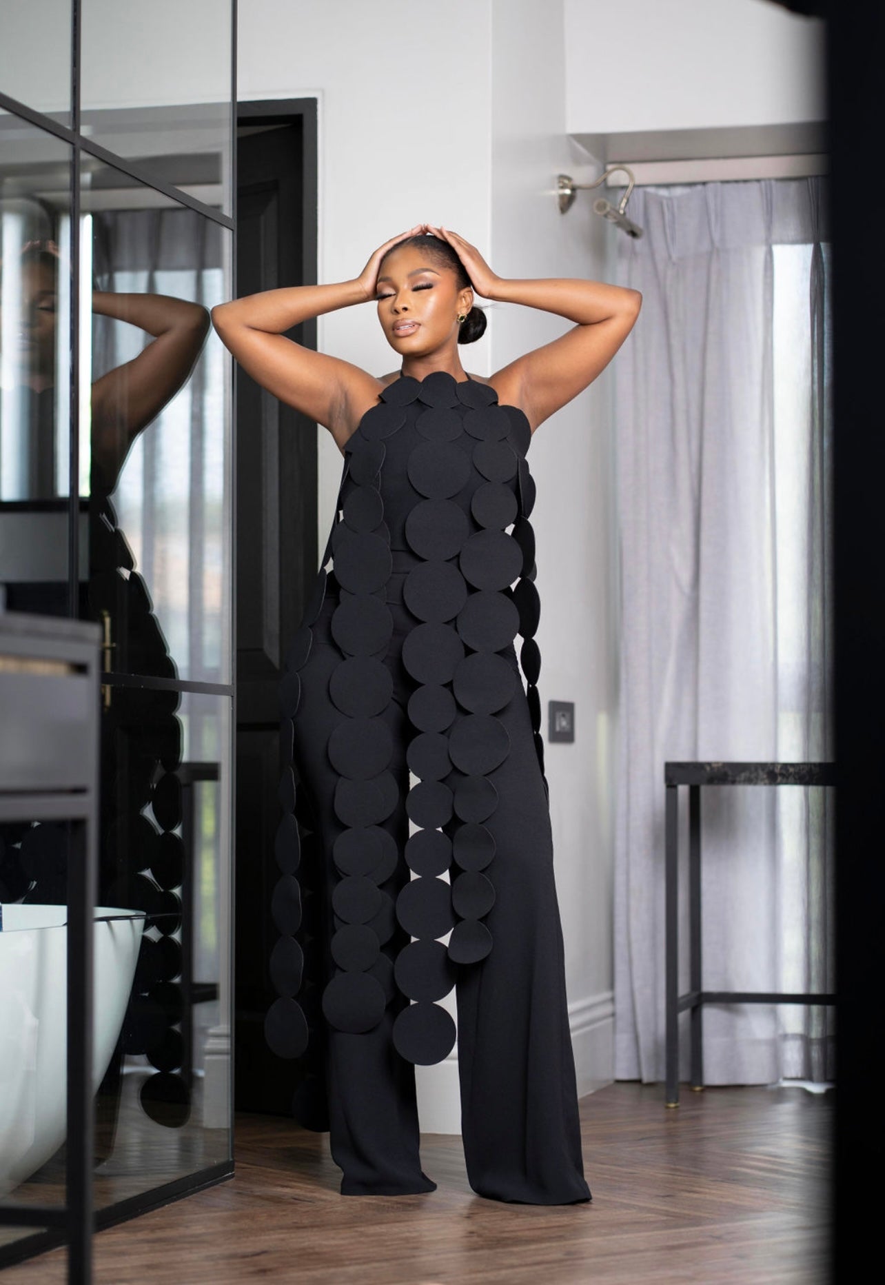 Black two piece set