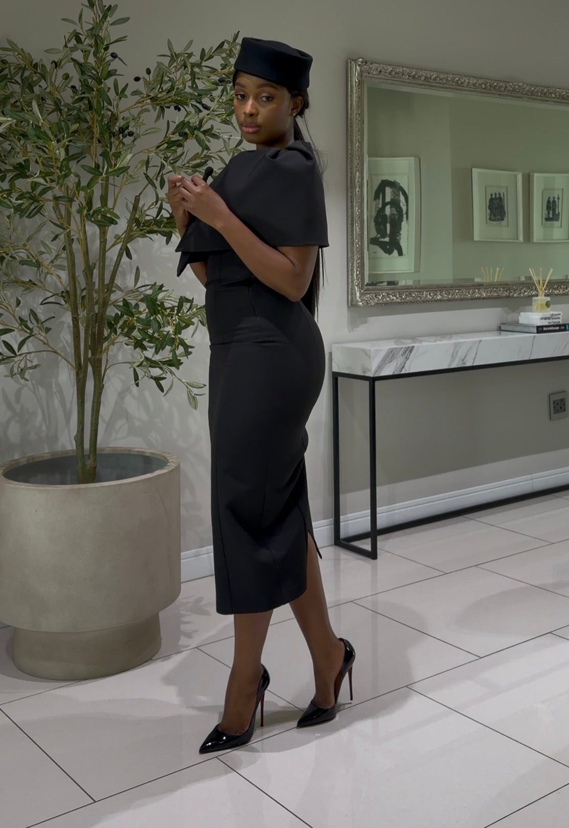 Thati midi dress