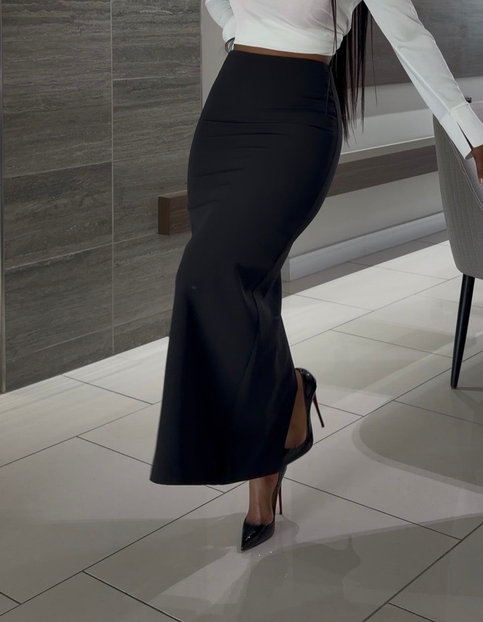 Maxi pensil skirt