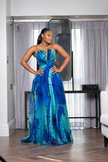 Boobtube maxi dress