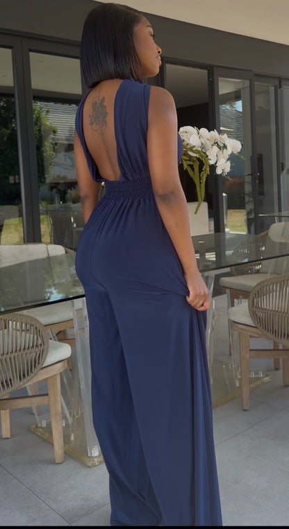 Navy jumpsuit