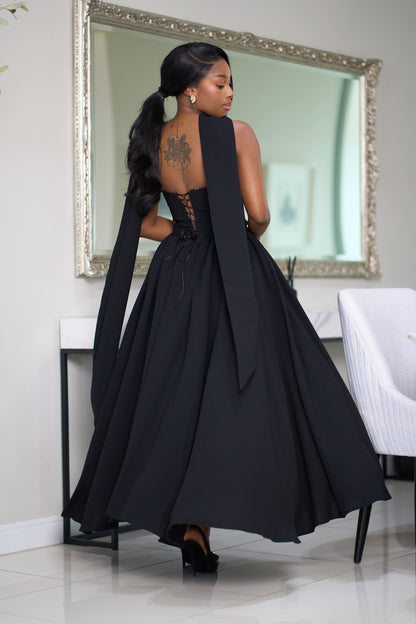 Black Boobtube dress