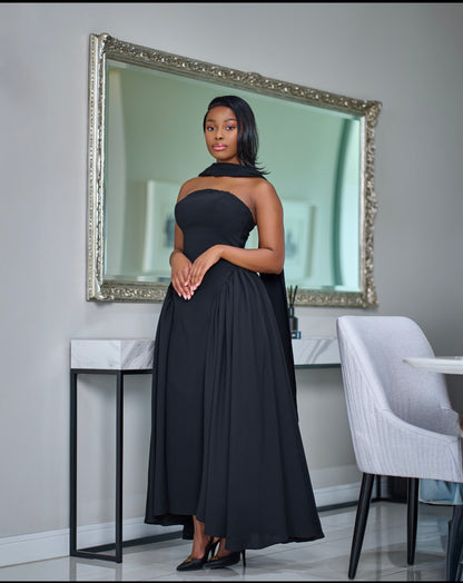 Black Boobtube dress